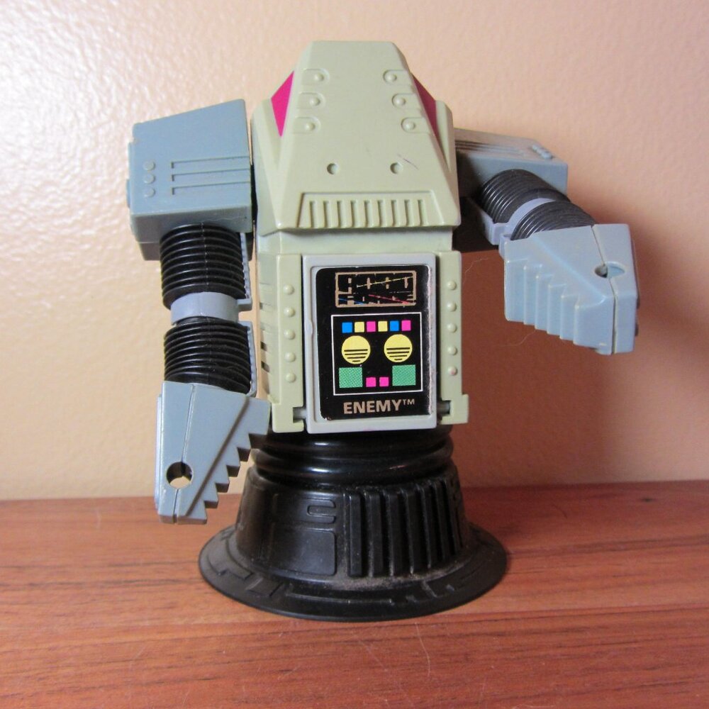3 for $55 - robo force vintage 1984 enemy the dictator action figure (T373)